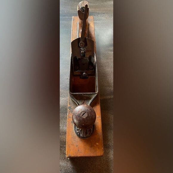 Bailey Wood Plane 15” X 3” Antique Vintage Carpentry Woodworking - Picture 2 of 8